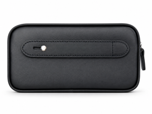 Handheld Bag in Black Leather- No1