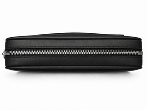 Handheld Bag in Black Leather- No1